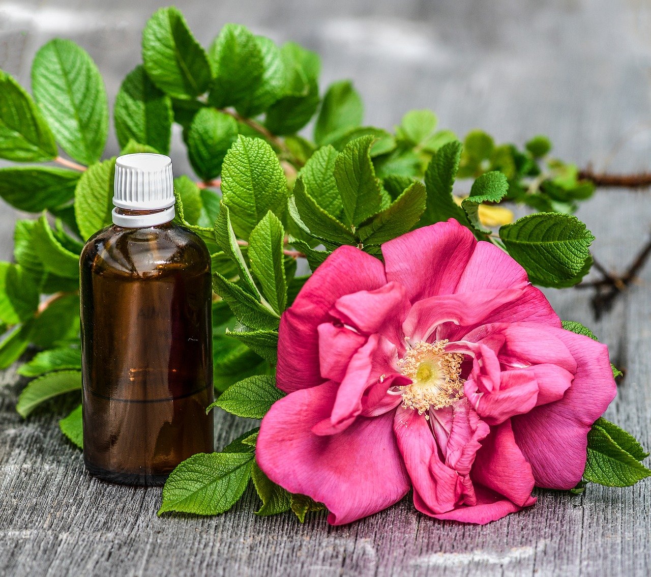 Rose aromatic oil
